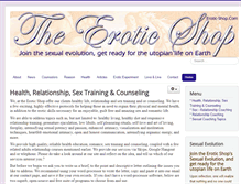 Tablet Screenshot of erotic-shop.com